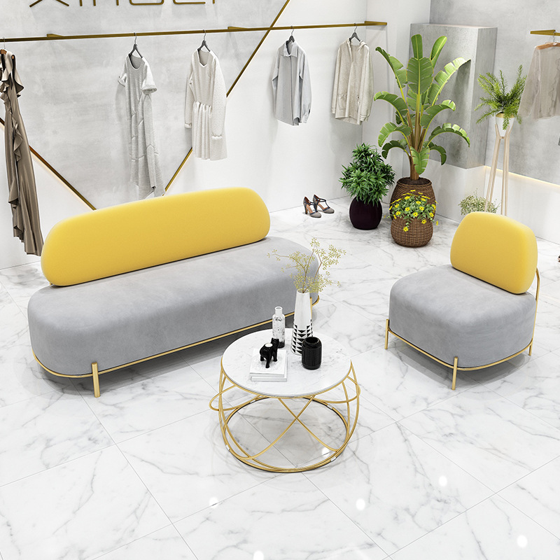 北欧网红服装店小沙发美甲店ins创意个性理发店铺工作室女装店面