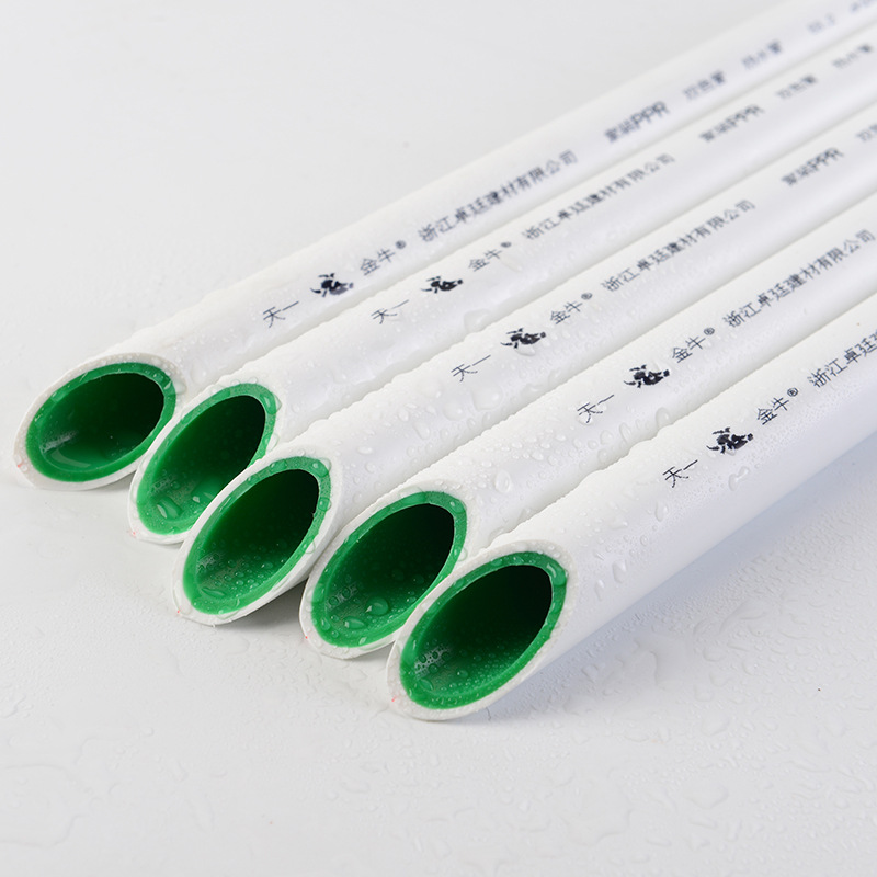 天一 金牛ppr双色水管冷热玻纤管材家用自来水配件家装20 4分6分