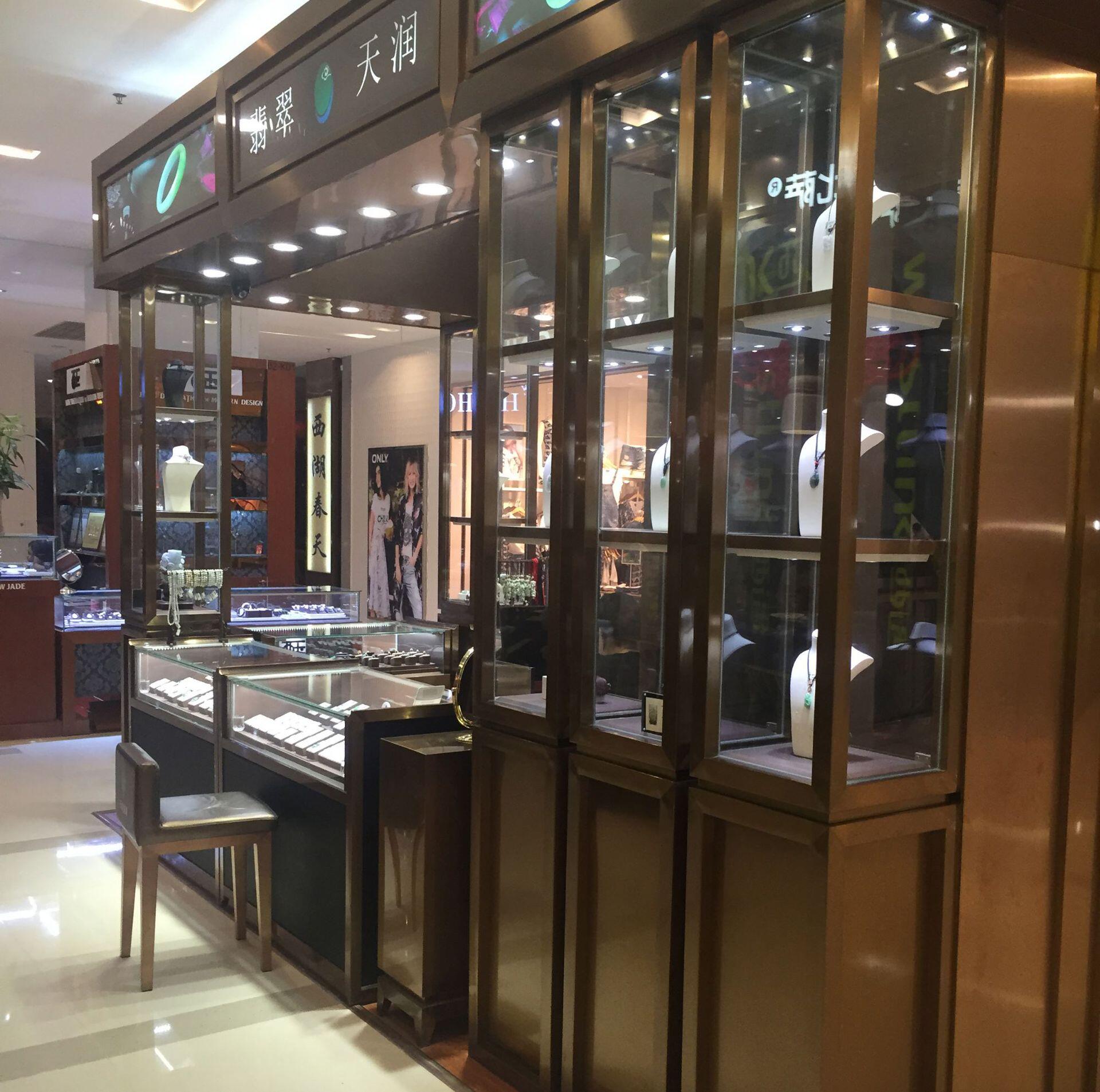 热销亚克力珠宝展示柜 首饰展示柜 广州厂家设计定制