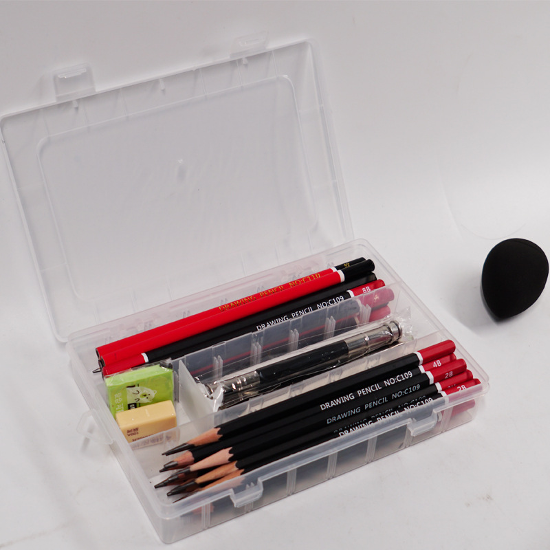 启励工厂直销素描套装 绘画套装专业美术初学入门绘图素描笔批发