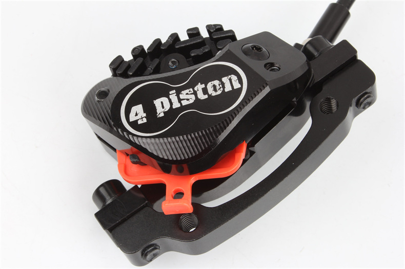 zeroing 山地自行车油刹 4活塞油压碟刹器 刹车 cnc油碟 刹把