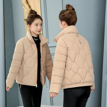 大码棉服女短款冬季2023新款韩版学生面包服棉袄宽松加厚棉衣外套