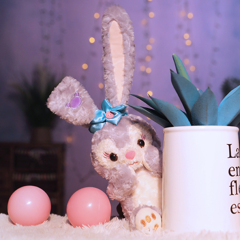 ins网红星黛露公仔可爱女生兔子毛绒玩具达菲兔玩偶长耳兔儿童