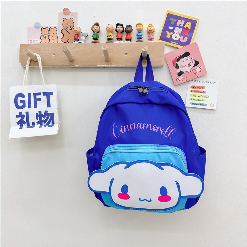 Cartoon Cartoon Children's Backpack 2023 New Cute Trendy Kindergarten Baby's School Bag Leisure Backpack