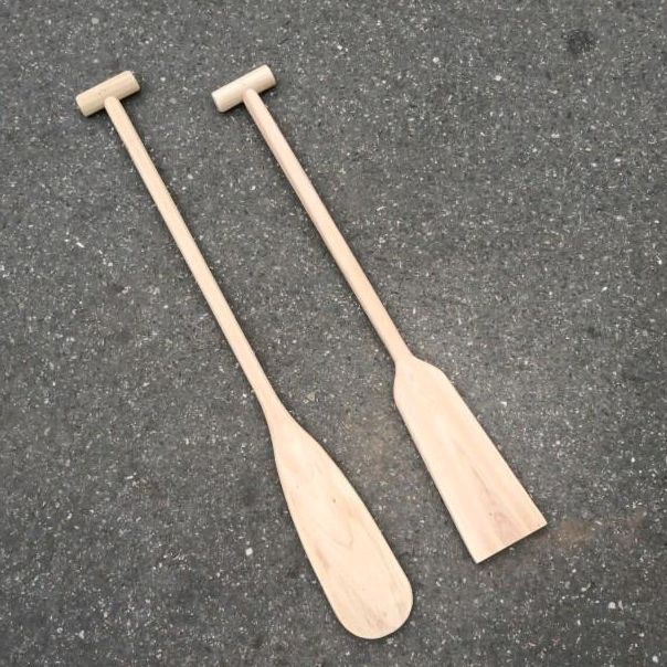 船桨舞蹈道具模型杉木儿童节装饰划船划桨儿童表演龙舟桨手摇船