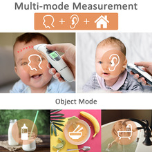 耳温额温枪家用红外线电子体温计医用额耳两用婴儿体温枪跨境出口