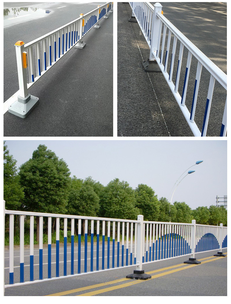 市政道路护栏马路中央安全隔离栏 小区地下车库防撞护栏镀锌围栏