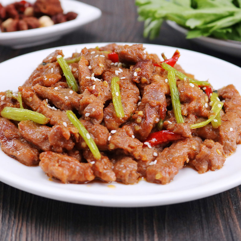 元盛川香牛肉丝整箱16包 嫩牛五方墨西哥牛肉卷 干煸灯影牛肉丝