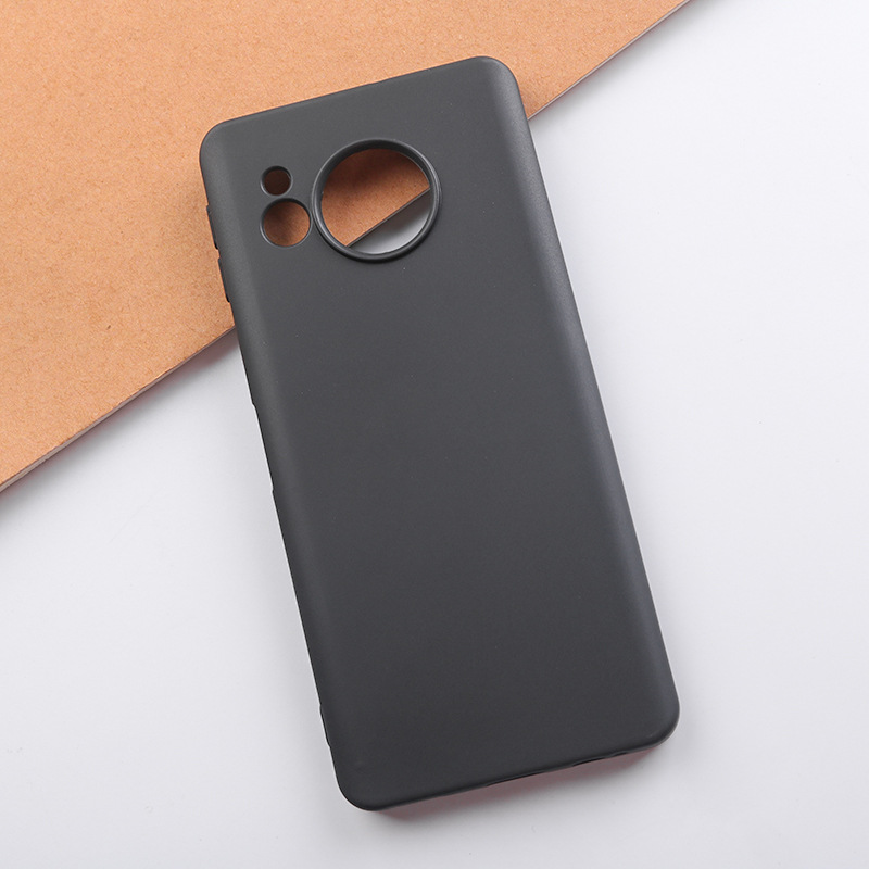 适用夏普Sharp Sense 8/7 plus/SHV40磨砂透明布丁套软壳手机壳