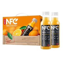 农夫山泉NFC 果汁代餐橙汁苹果香蕉汁芒果汁300ML*10瓶