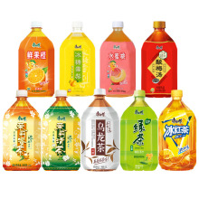 康师傅饮料1000ml*5瓶装冰红茶绿茶茉莉蜜茶水蜜桃酸梅汤饮品整箱