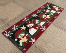 圣诞风地毯氛围感定大小清库50150卧室长条走廊阳台吸水滑地垫