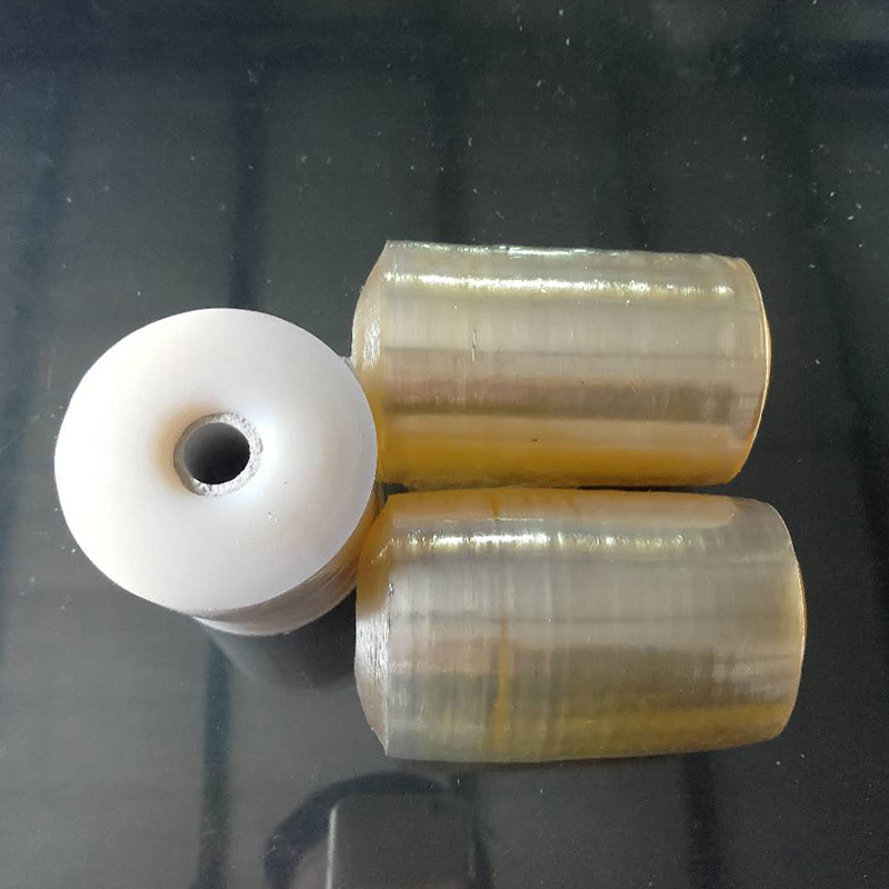小卷缠绕膜5cm打包缠膜透明10pvc包装膜围膜嫁接工业拉伸缠自粘pe