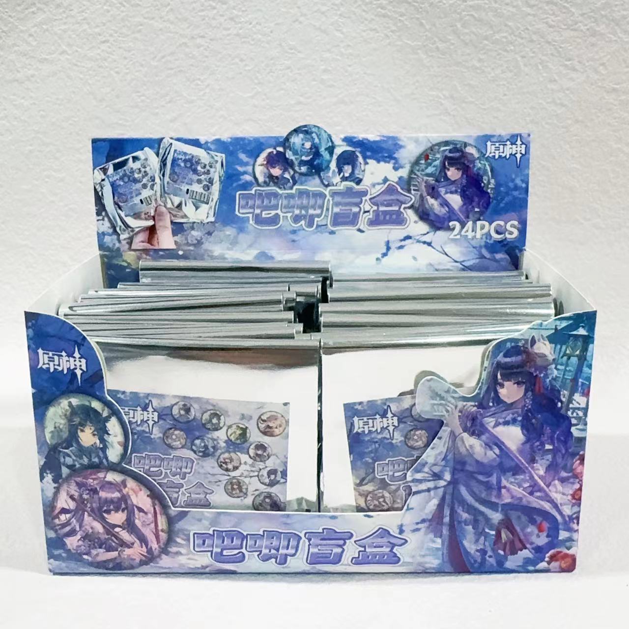 双闪吧唧原神徽章芙宁娜纳西妲林尼散兵镭射碎玻璃二次元周边胸针