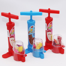玩具缤纷打气筒送气球创意派对打气筒造型儿童零食糖果玩具糖批发