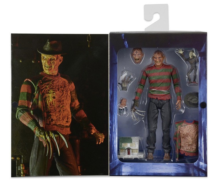 neca 弗莱迪猛鬼街 freddy 战士弗莱迪 第三部 豪华 7寸可动-阿里巴巴