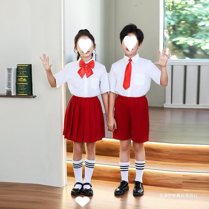 六一儿童演出服男女童校服学院风套装幼小学生运动会大合唱表演服