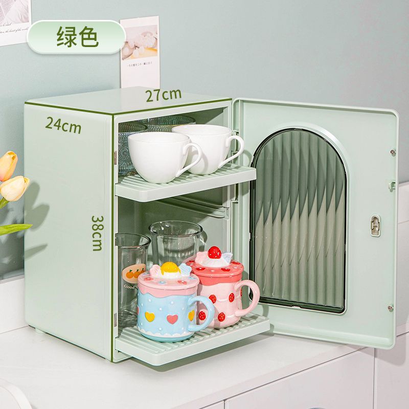 Dustproof Cup Draining Board Cup Holder Drinking Glass Shelf Tea Set Storage Rack Coffee Cup Desktop Storage Box Storage Cabinet