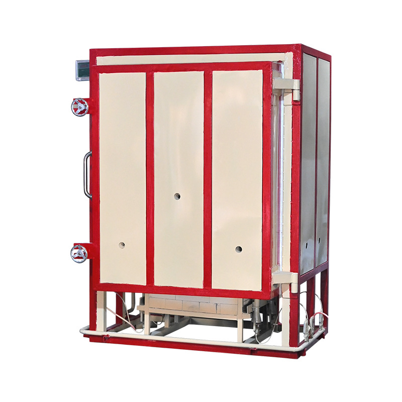 3立方全自动高温智能气窑炉梭式窑烧窑炉出口烧陶设备