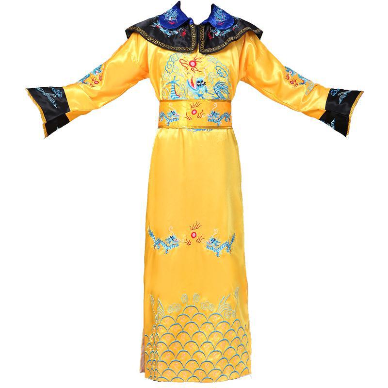 清朝古装宫廷皇帝太子皇后服装 成人龙袍凤袍男女儿童 汉服演出服