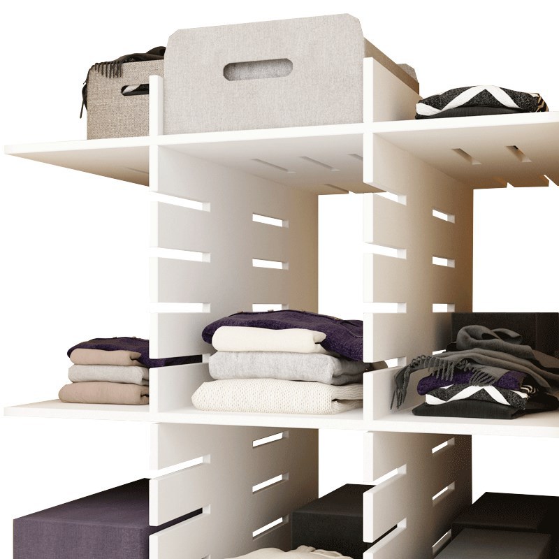 新款柜内壁橱分类整理大学宿舍柜子隔板 分层收纳储物架橱子鞋架
