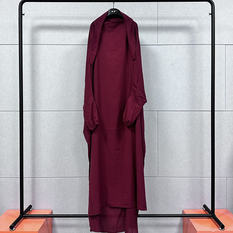 Cross-Border Tikotk Best Selling Women's Clothes Closed Toe Dress Suit Long Shirt Dress Xg2054