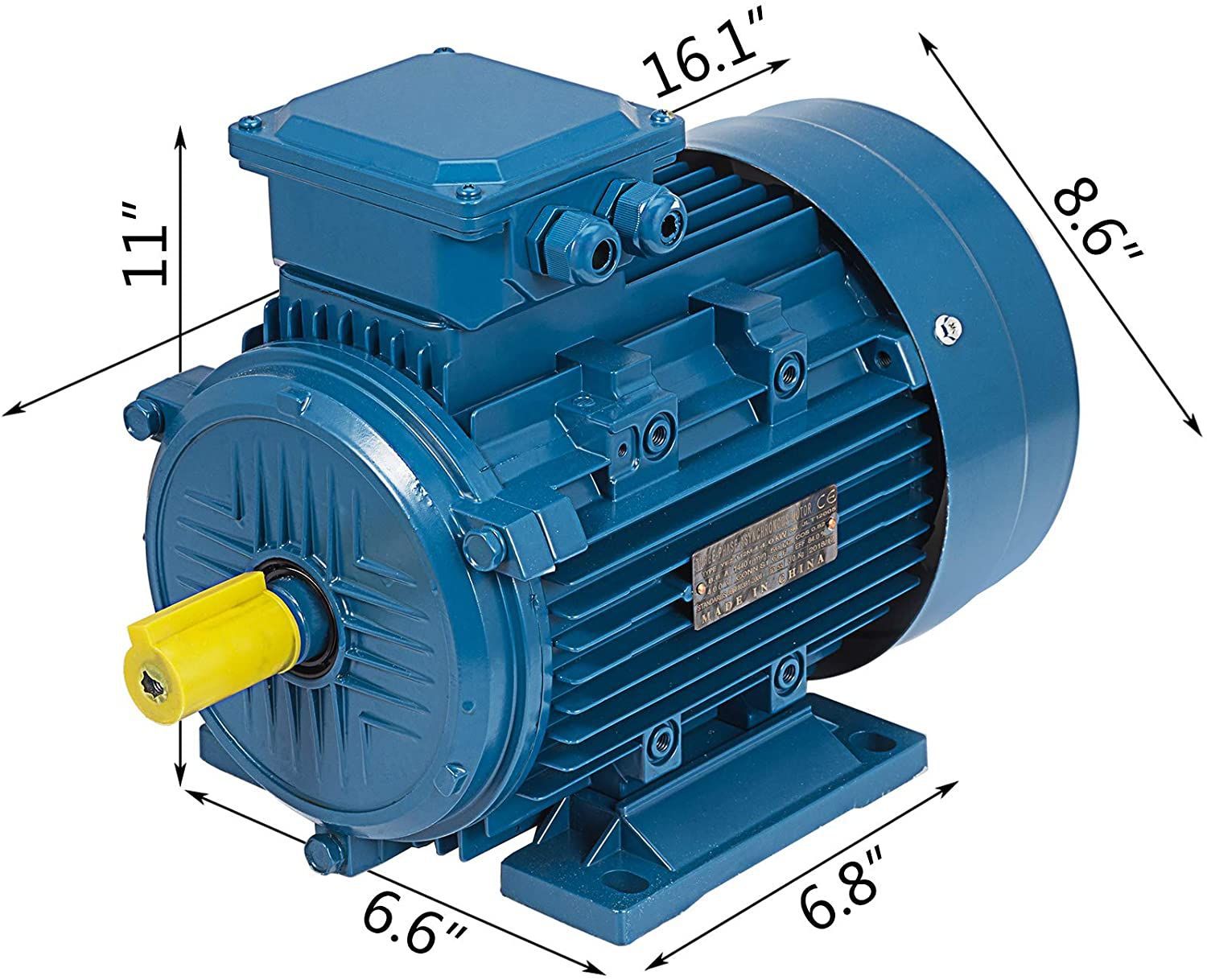 厂家直销ys三相铝壳电机