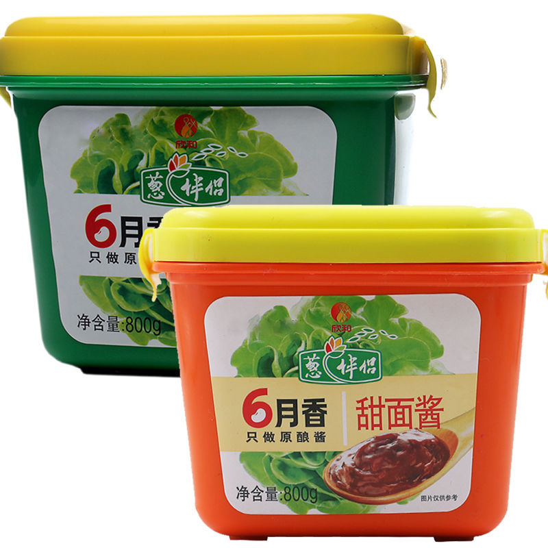葱伴侣六月香豆瓣酱 原酿酱 甜面酱 蘸食酱800/150 6月香豆瓣酱批
