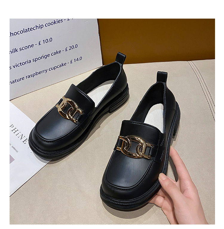 Loafers 2023 Pumps Summer round Toe Spring and Autumn Rain Boots Women's Low Heel Tendon Bottom Non-Slip Waterproof Shoes Rubber Shoes