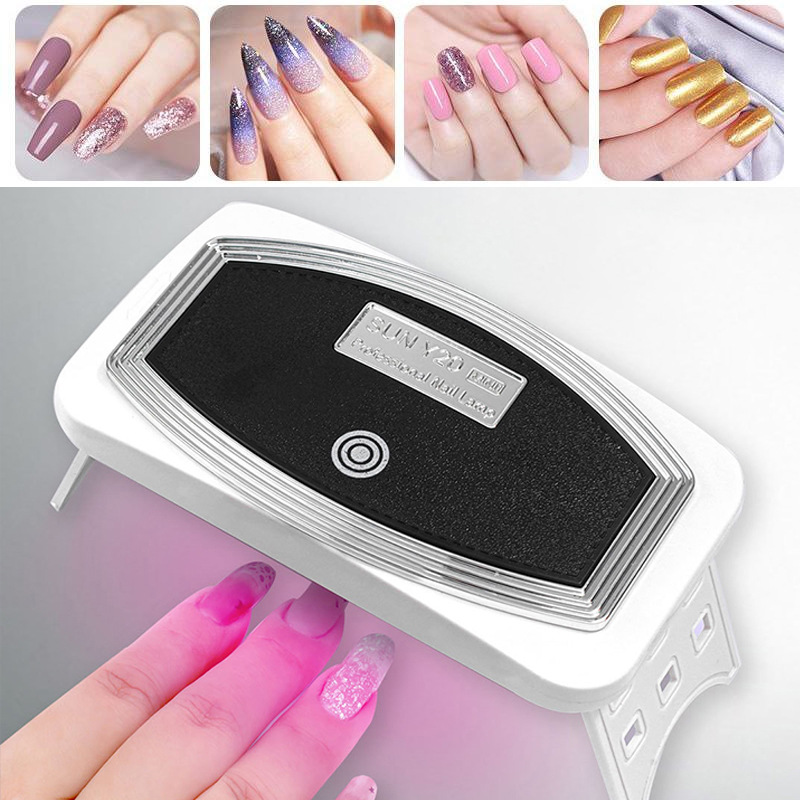 Hot nail Lamp Mini Mini Nail Lamp USB Phototherapy Machine Led Folding Phototherapy Lamp Portable Mouse Lamp