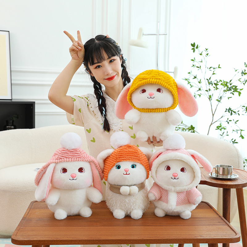 High-Profile Figure Cute Rabbit Series Doll for Sisters Ornaments Doll Cute Cartoon Plush Toy