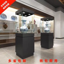 木质珠宝玉器文物展柜博物馆展台陈列柜古董玻璃展示柜产品柜