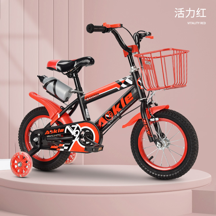 New Stroller Children's Bicycle 2-8 Years Old Boys and Girls Bicycle 12/14/16/18 Inch Bicycle Wholesale