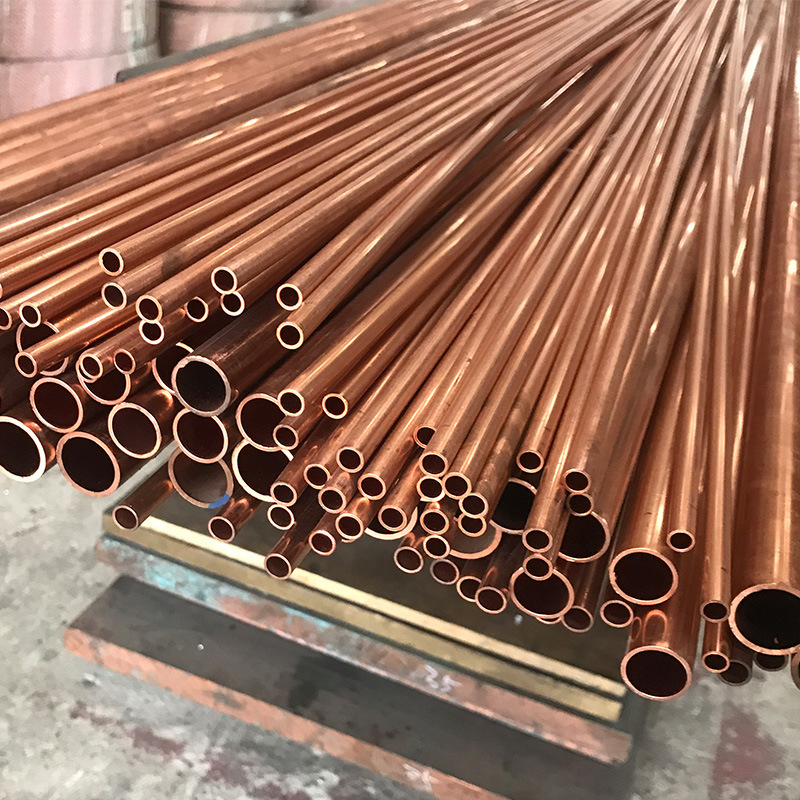 西安tp2脱脂卫生级空调紫铜管 国标tu2空调无缝软铜管