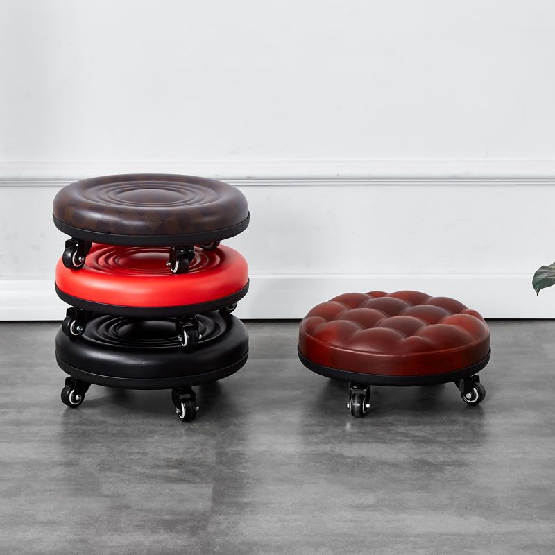 轮滑矮凳带轮小凳子家用滑轮美缝擦地小板凳沙发凳简约学步凳批发