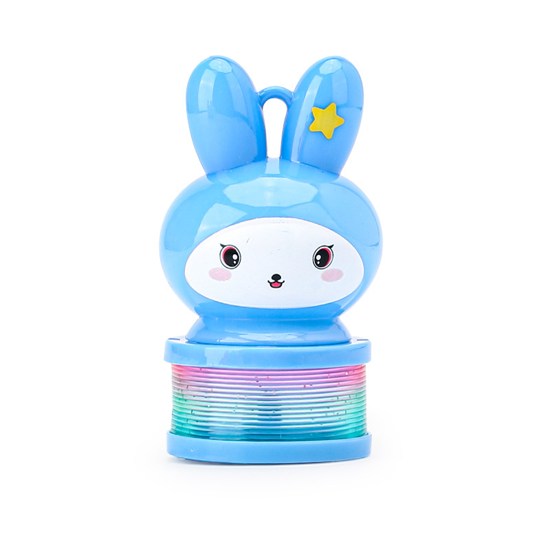 New Adorable Rabbit Luminous Lantern Rainbow Spring Portable Lantern for Children and Students on New Year's Day of Rabbit