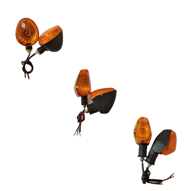 电动三轮车转向灯12v摩托车转弯灯通用48v60v72v转向灯总成拐弯灯