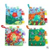 Baby cloth book colour animal label Cloth book Suction three-dimensional Children's books Baby cloth book colour animal label Cloth book Suction three-dimensional Children's books