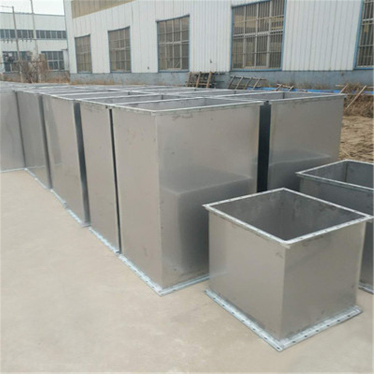 不锈钢通风管道 304不锈钢焊接风管 消防工程排烟通风管