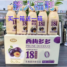 官方正品西梅多多10瓶饮品发酵酸奶即饮营养早餐 0添加蔗糖网红款