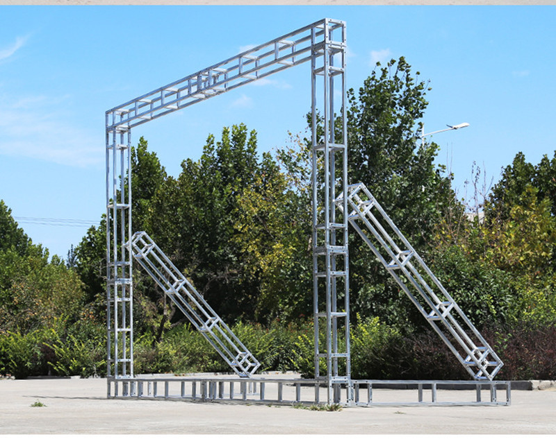 铝合金桁架现货大型活动婚庆演出舞台雷亚升降移动拼装折叠桁架