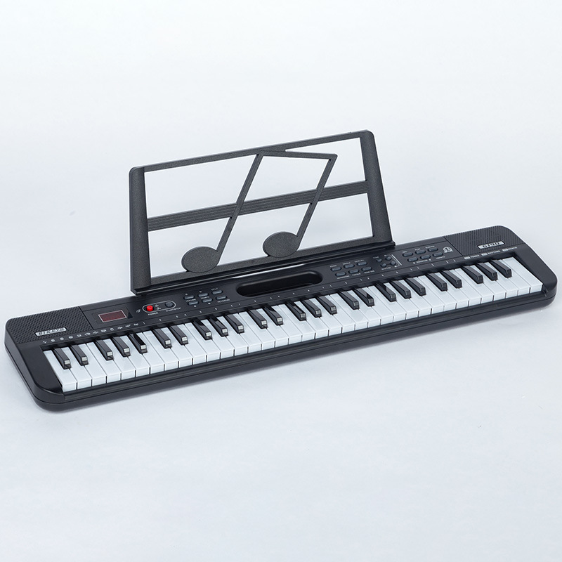 金色年代61键手提便携式电子琴儿童亮灯教学款ga6190l/ga6193包邮