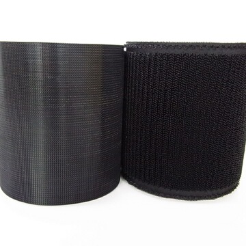 尼龙魔术贴黑白色粘扣带服饰家纺鞋材不起绒拉毛魔术贴厂家-阿里巴巴
