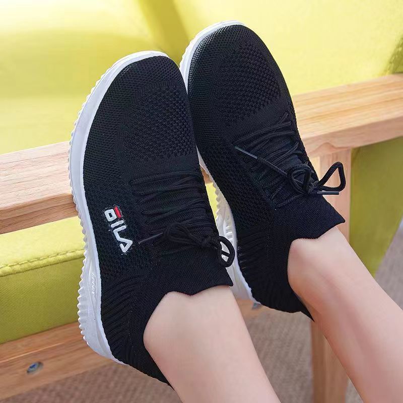 Sneaker Women's Sandals 2023 New Summer Mesh Shoes Breathable Mesh Casual White Shoes Versatile Single-Layer Shoes Running Shoes
