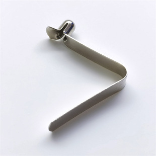 空心实心弹珠管内定位卡扣 弹片弹珠弹簧片v型弹片vu行弹扣