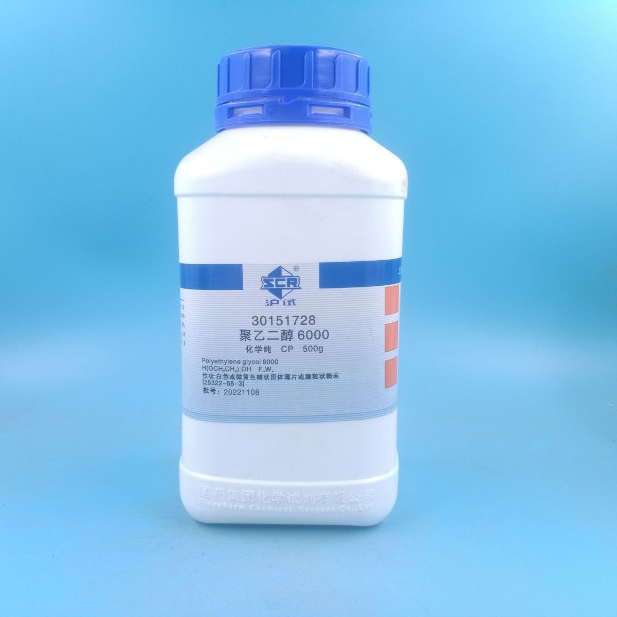 国药 聚乙二醇6000 化学纯cp 500g peg6000 化学实验试剂-阿里巴巴