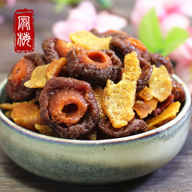 德清特产 陈皮话李干250g 咸甜酸九制味浓 回味好办公室零食蜜饯