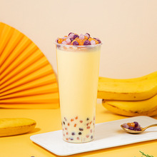 晶花香蕉奶茶粉1kg三合一速溶果奶多冲泡冲饮珍珠奶茶店专用原料