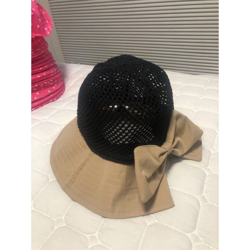 Hat Women's Summer Sun-Proof Sun-Proof Straw Hat Hollow-out Fashion Cool Korean Style Trendy All-Match Sun Hat Travel Fisherman Hat