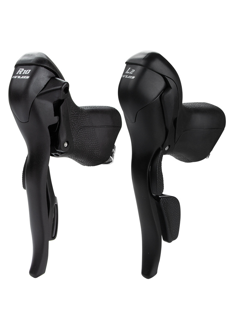 gub r10 公路自行车10速20指拨手变2x10变速器兼禧4700玛诺后拨